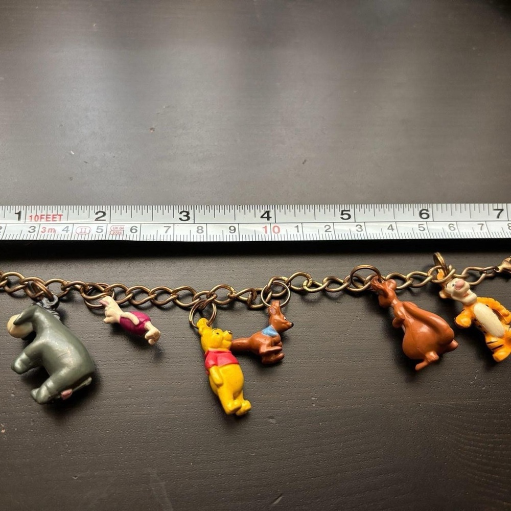 Vintage Winnie the Pooh Charm Bracelet